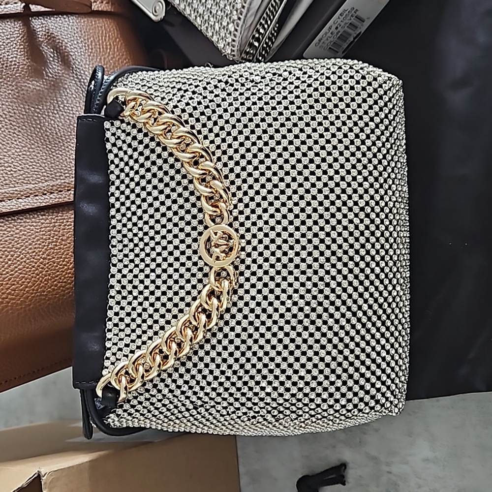 Pinko Rhinestone Clutch - Picture 8 of 9